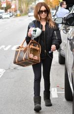 ASHLEY TISDALE Out Shopping in Studio City 12/12/2016