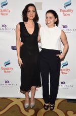 AUBREY PLAZA and MAE WHITMAN at 3rd Annual Make Equality Reality Gala in Beverly Hills 12/05/2016