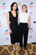 AUBREY PLAZA and MAE WHITMAN at 3rd Annual Make Equality Reality Gala in Beverly Hills 12/05/2016