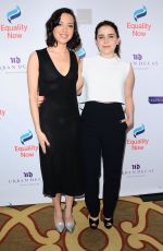 AUBREY PLAZA and MAE WHITMAN at 3rd Annual Make Equality Reality Gala in Beverly Hills 12/05/2016