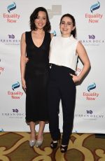 AUBREY PLAZA and MAE WHITMAN at 3rd Annual Make Equality Reality Gala in Beverly Hills 12/05/2016