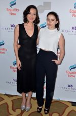 AUBREY PLAZA and MAE WHITMAN at 3rd Annual Make Equality Reality Gala in Beverly Hills 12/05/2016