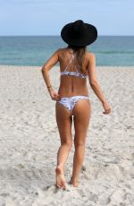 AUDRINA PATRIDGE in Bikini at a Beach in Miami 12/02/2016