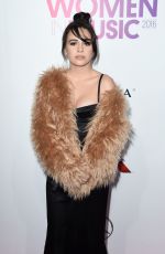 BEA MILLER at Billboard Women in Music 2016 in New York 12/09/2016