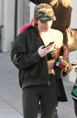 BELLA and DANI THORNE Leaves a Gym in Los Angeles 12/08/2016