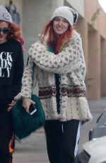 BELLA and DANI THORNE Out for Breakfast in Los Angeles 12/24/2016