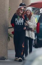 BELLA and DANI THORNE Out for Breakfast in Los Angeles 12/24/2016