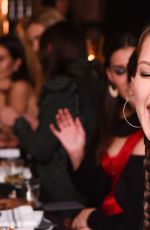 BELLA HADID at Paper Magazine and Tidal Present: The Outspoken Issue with Bella Hadid in New York 12/16/2016