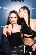 BELLA HADID at Paper Magazine and Tidal Present: The Outspoken Issue with Bella Hadid in New York 12/16/2016