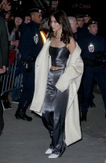 BELLA HADID Leaves Mandarin Hotel in Paris 11/29/2016