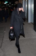 BELLA HADID Night Out in New York 12/15/2016