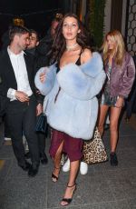 BELLA HADID Night Out in Paris 11/30/2016