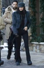 BELLA HADID Out and About in Aspen 12/24/2016