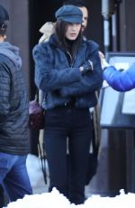 BELLA HADID Out and About in Aspen 12/24/2016