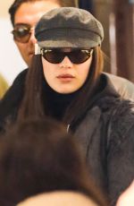 BELLA HADID Out and About in Aspen 12/24/2016