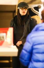 BELLA HADID Out and About in Aspen 12/24/2016