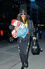 BELLA HADID Out in New York 12/16/2016