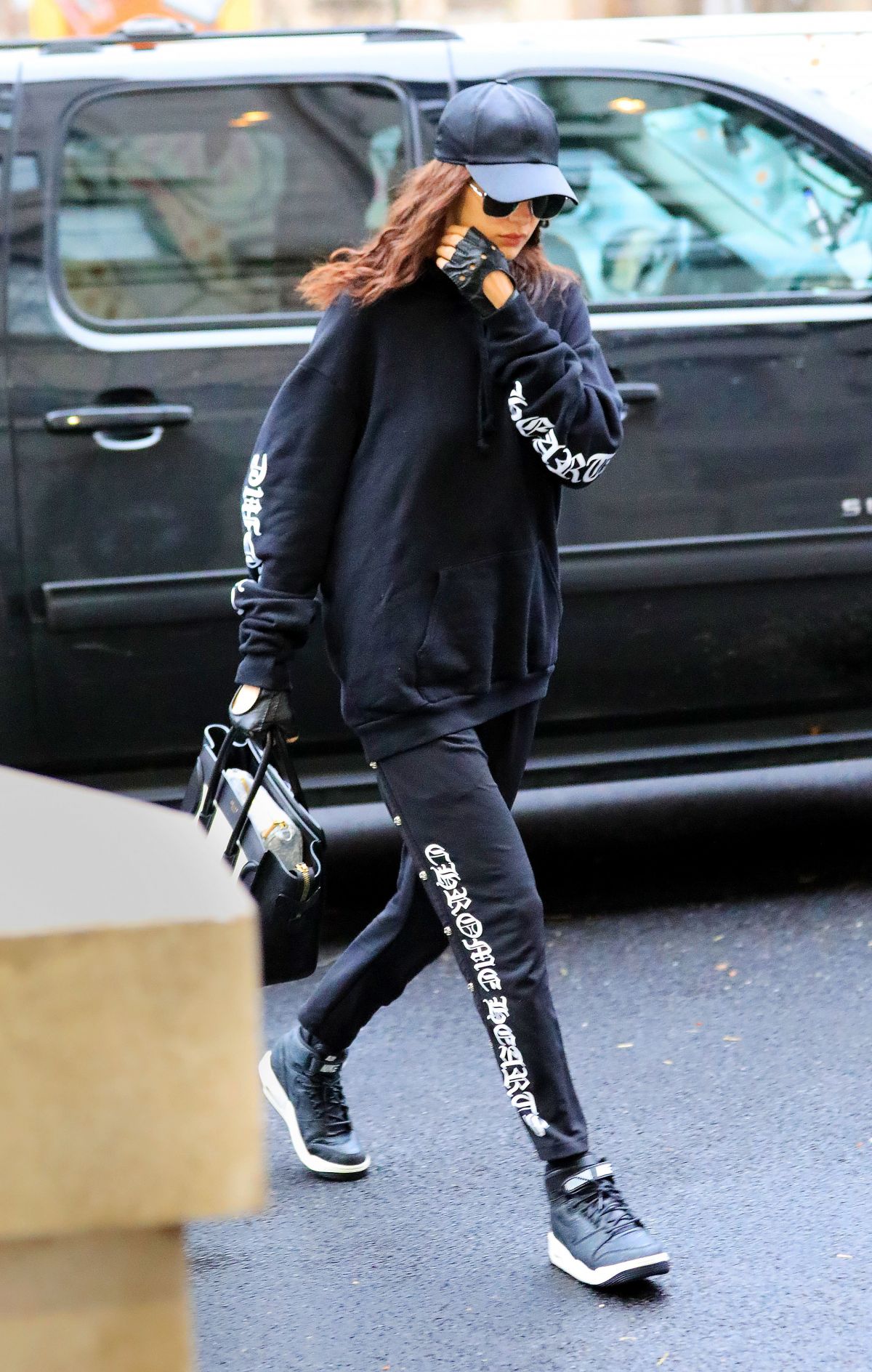 BELLA HADID Out in New York 12/18/2016 – HawtCelebs