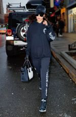 BELLA HADID Out in New York 12/18/2016