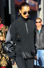 BELLA HADID Out in New York 12/20/2016