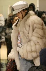 BELLA HADID Out Shopping in Aspen 12/27/2016