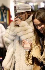 BELLA HADID Out Shopping in Aspen 12/27/2016