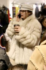 BELLA HADID Out Shopping in Aspen 12/27/2016