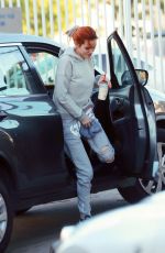 BELLA THORNE Leaves a Tanning Salon in Los Angeles 12/27/2016