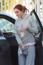 BELLA THORNE Leaves a Tanning Salon in Los Angeles 12/27/2016