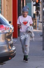 BELLA THORNE Leaves a Tanning Salon in Los Angeles 12/27/2016