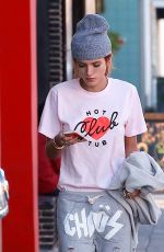 BELLA THORNE Leaves a Tanning Salon in Los Angeles 12/27/2016