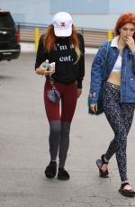 BELLA THORNE Leaves Pilates Class in Los Angeles 12/06/2016