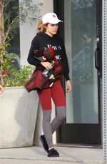 BELLA THORNE Leaves Pilates Class in Los Angeles 12/06/2016