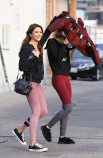 BELLA THORNE Leaves Pilates Class in Los Angeles 12/06/2016