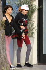 BELLA THORNE Leaves Pilates Class in Los Angeles 12/06/2016