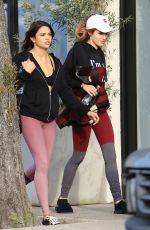 BELLA THORNE Leaves Pilates Class in Los Angeles 12/06/2016