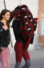 BELLA THORNE Leaves Pilates Class in Los Angeles 12/06/2016
