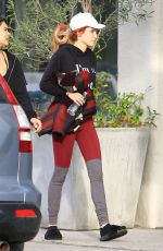 BELLA THORNE Leaves Pilates Class in Los Angeles 12/06/2016