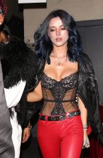 BELLA THORNE Leaves Rae Sremmurd