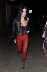 BELLA THORNE Leaves Rae Sremmurd
