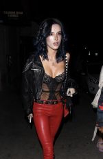 BELLA THORNE Leaves Rae Sremmurd