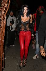 BELLA THORNE Leaves Rae Sremmurd