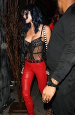 BELLA THORNE Leaves Rae Sremmurd