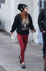 BELLA THORNE Out and About in Los Angeles 12/10/2016