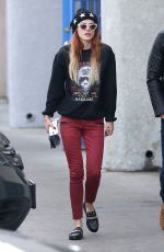 BELLA THORNE Out and About in Los Angeles 12/10/2016