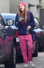 BELLA THORNE Out and About in Los Angeles 12/16/2018