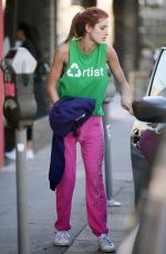 BELLA THORNE Out and About in Los Angeles 12/16/2018