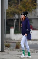 BELLA THORNE Shopping at Psychic Eye in Studio City 12/15/2016