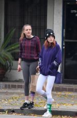 BELLA THORNE Shopping at Psychic Eye in Studio City 12/15/2016