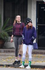 BELLA THORNE Shopping at Psychic Eye in Studio City 12/15/2016